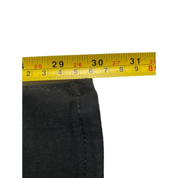 Express Women 2S Boot Super High Rise Jeans Stretch+ Denim Black Flare Leg Comfy - Picture 9 of 10